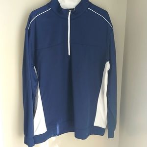 Nike half zip pullover. Therma-fit 2xlt blue